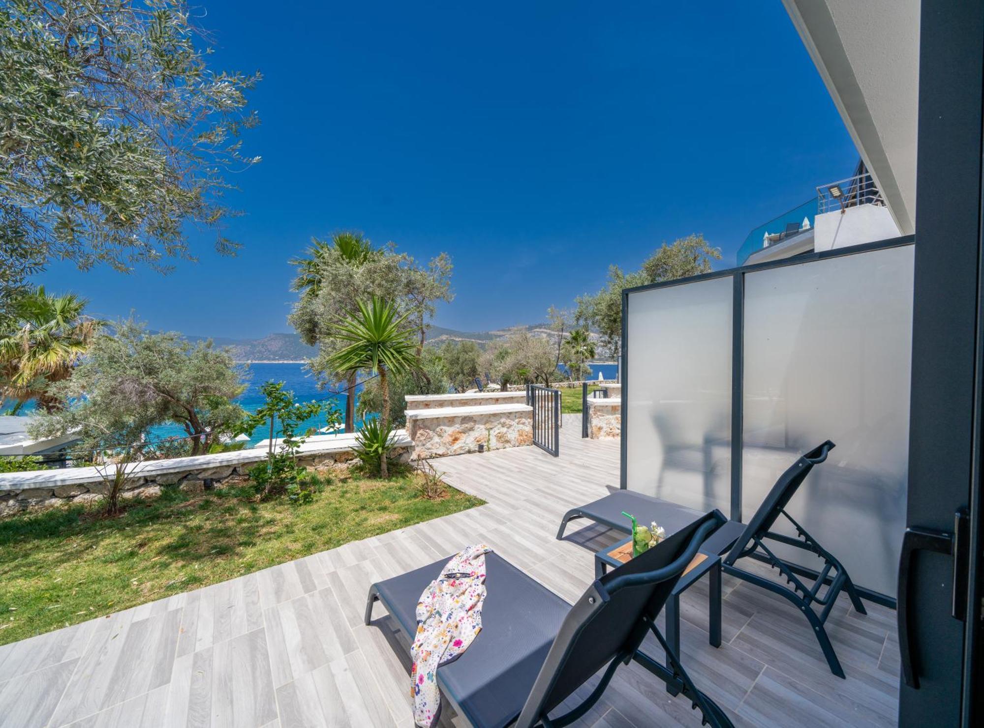 קס Kalkan Beach Park Hotel מראה חיצוני תמונה