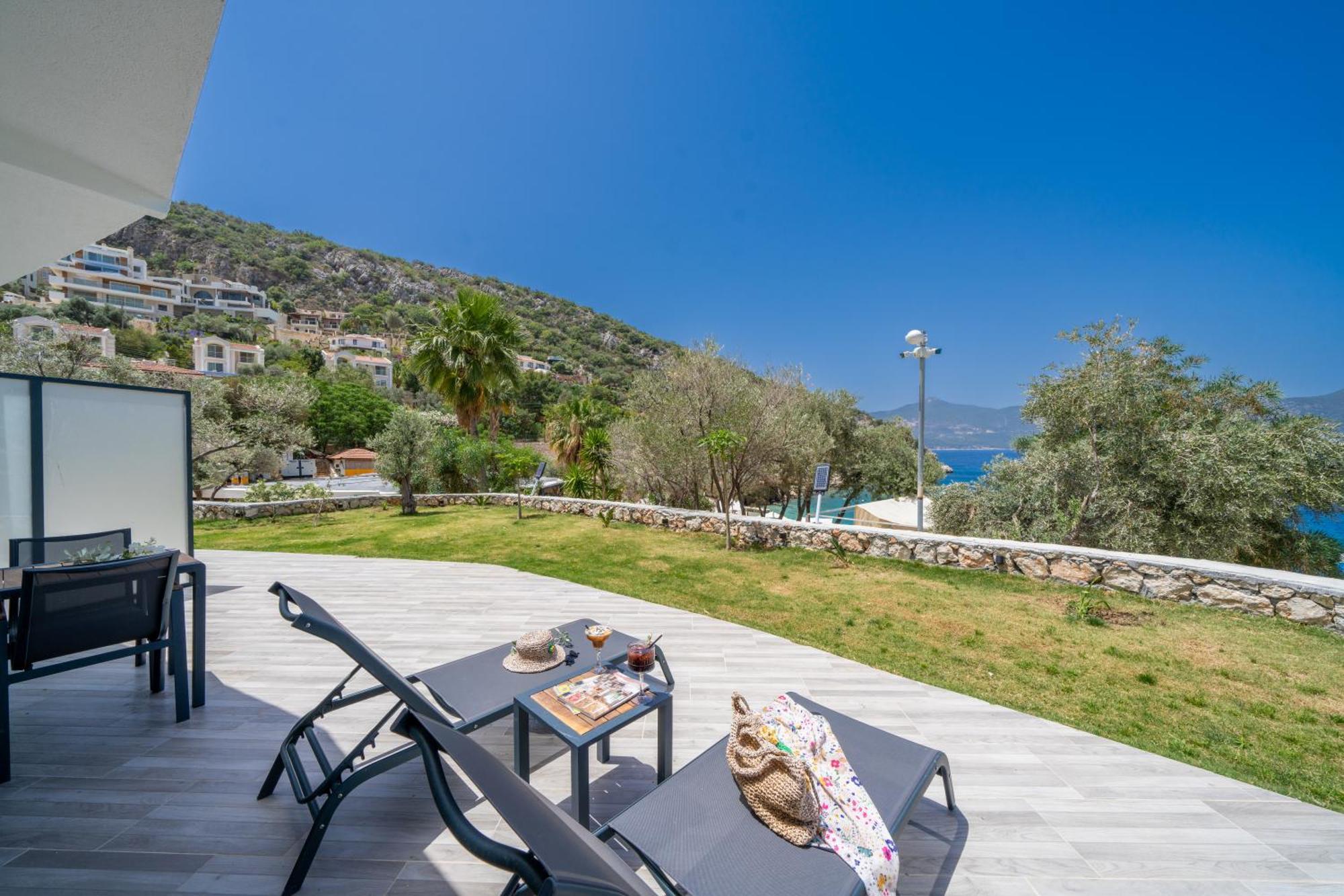 קס Kalkan Beach Park Hotel מראה חיצוני תמונה