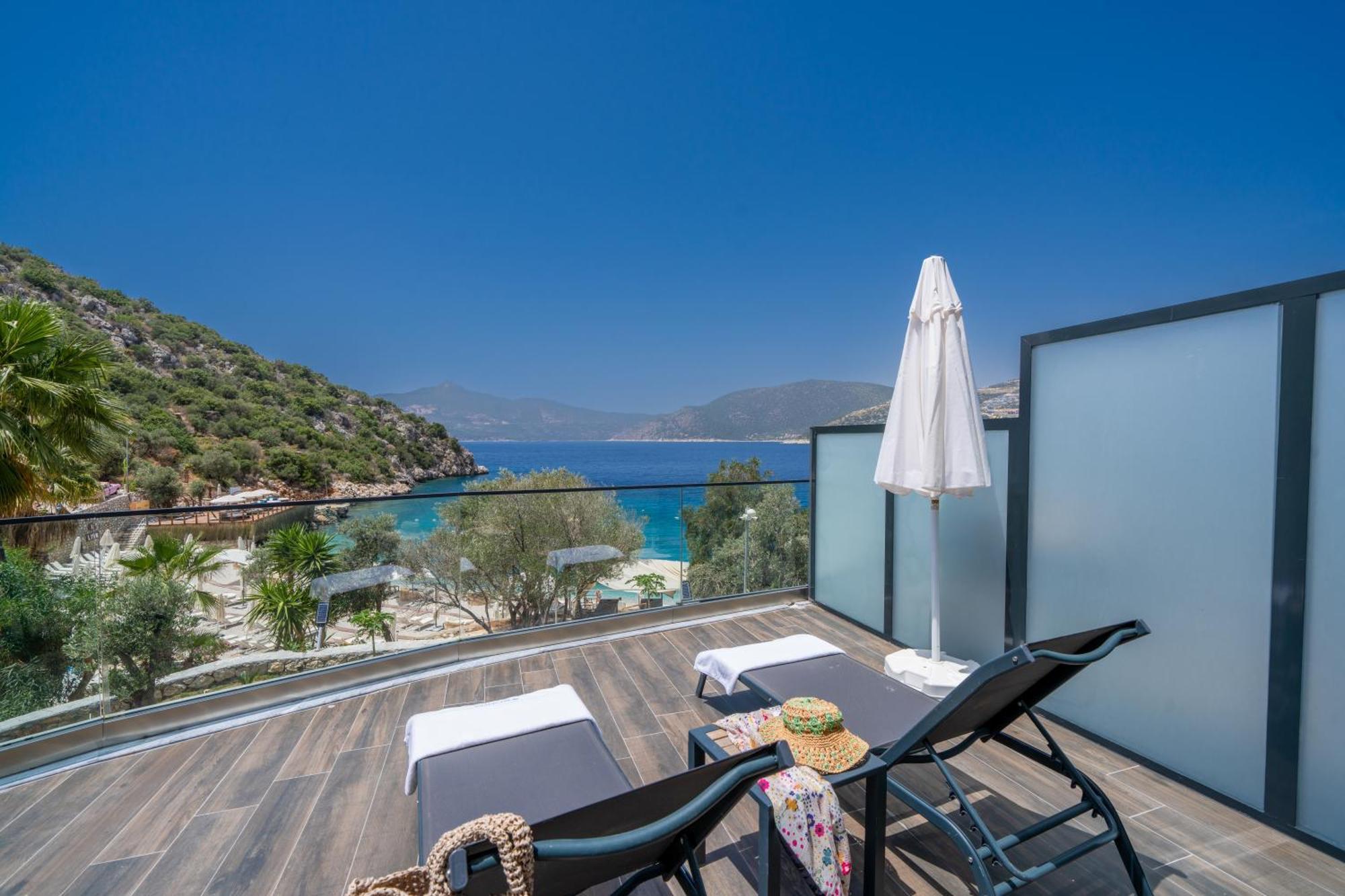קס Kalkan Beach Park Hotel מראה חיצוני תמונה