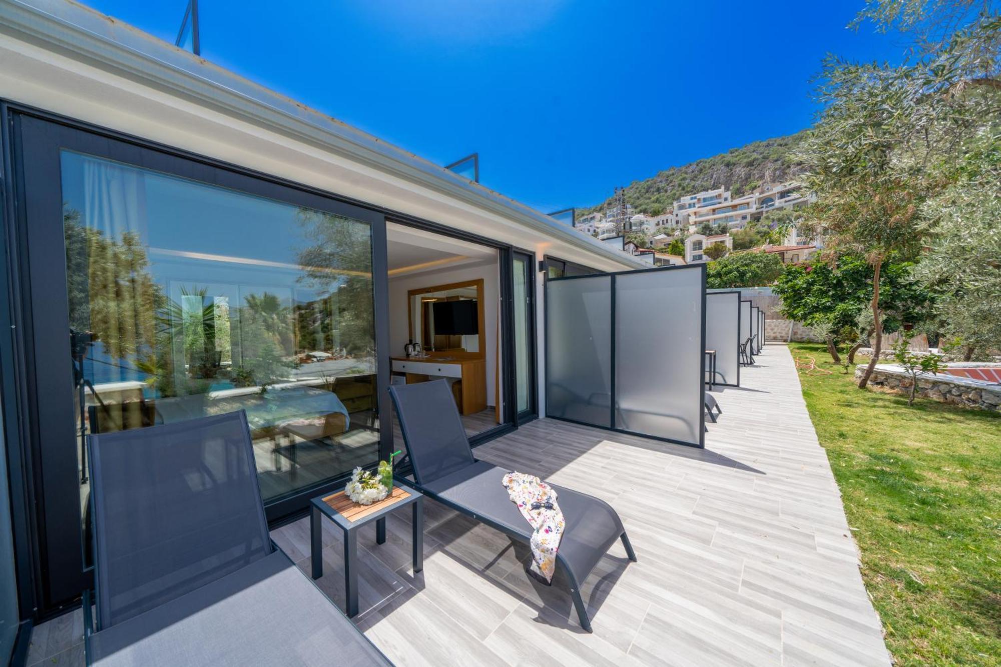 קס Kalkan Beach Park Hotel מראה חיצוני תמונה