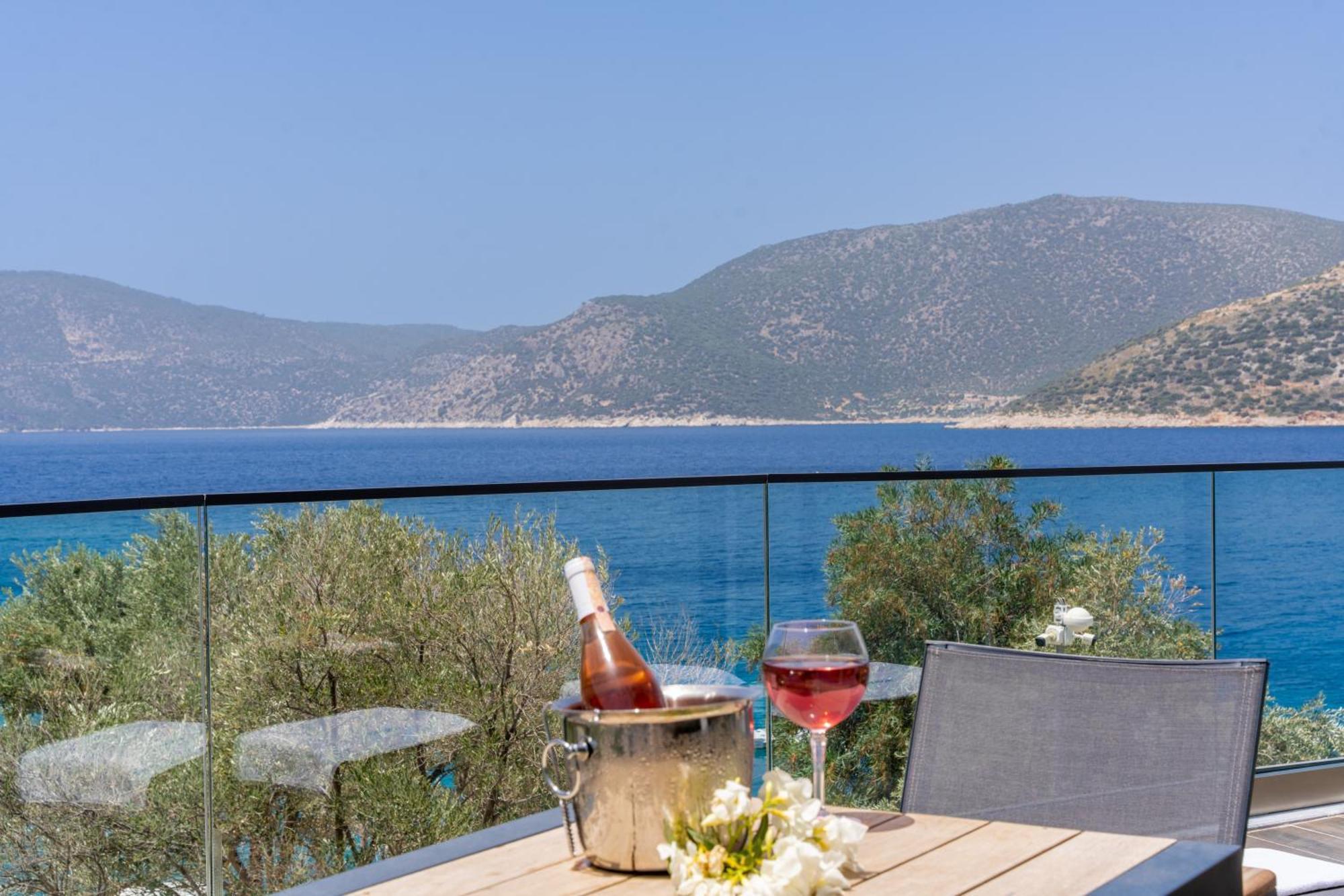 קס Kalkan Beach Park Hotel מראה חיצוני תמונה
