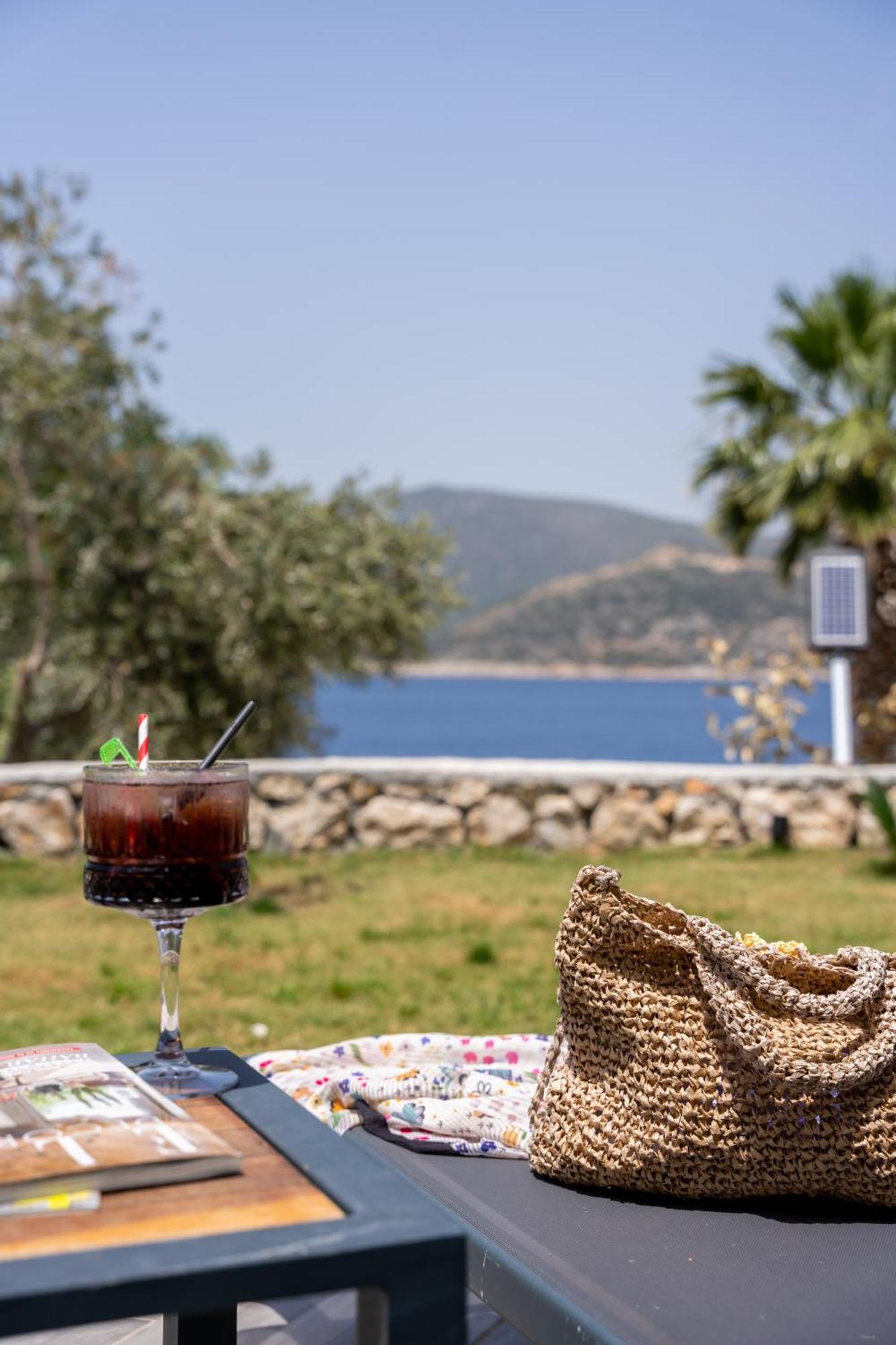 קס Kalkan Beach Park Hotel מראה חיצוני תמונה