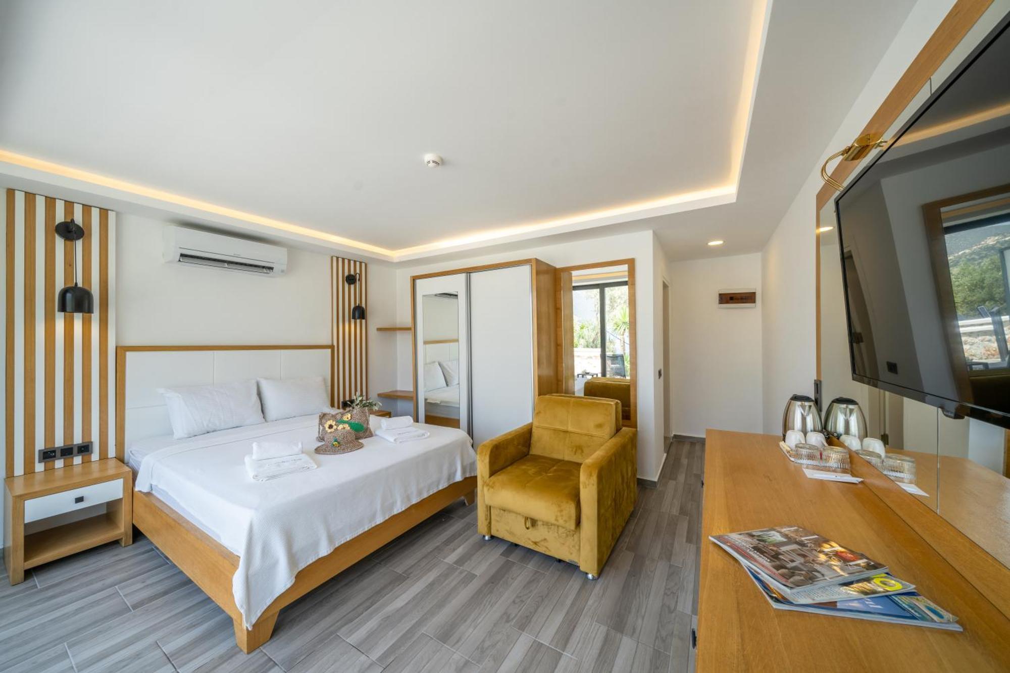 קס Kalkan Beach Park Hotel מראה חיצוני תמונה