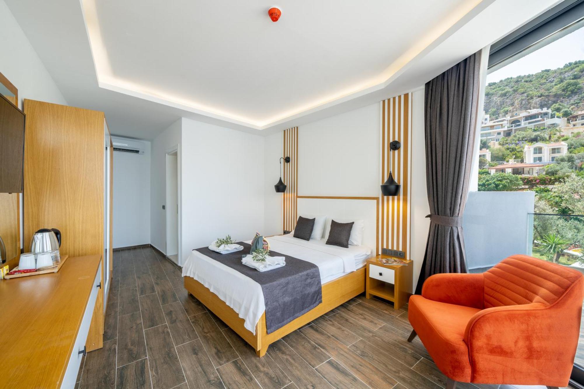 קס Kalkan Beach Park Hotel מראה חיצוני תמונה