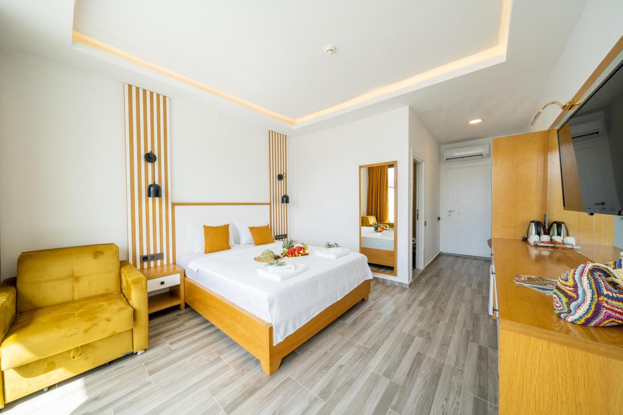 קס Kalkan Beach Park Hotel מראה חיצוני תמונה