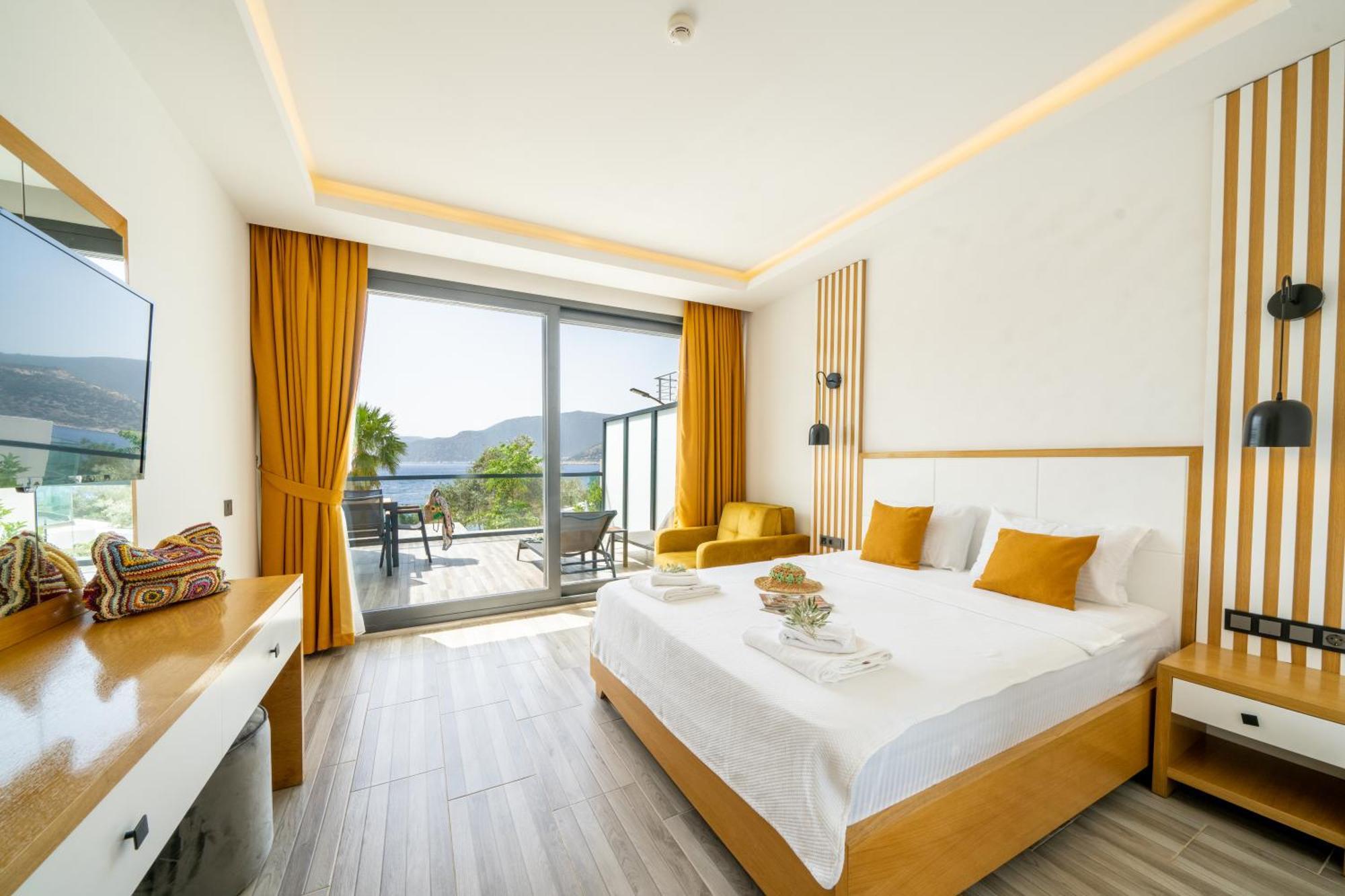 קס Kalkan Beach Park Hotel מראה חיצוני תמונה