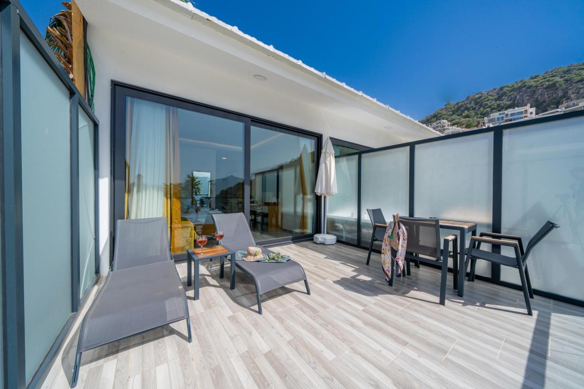 קס Kalkan Beach Park Hotel מראה חיצוני תמונה