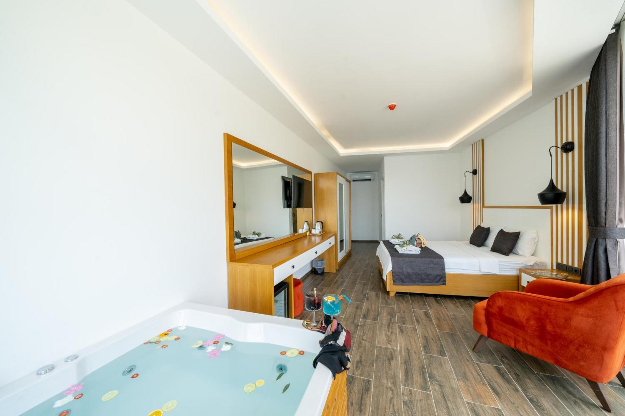 קס Kalkan Beach Park Hotel מראה חיצוני תמונה