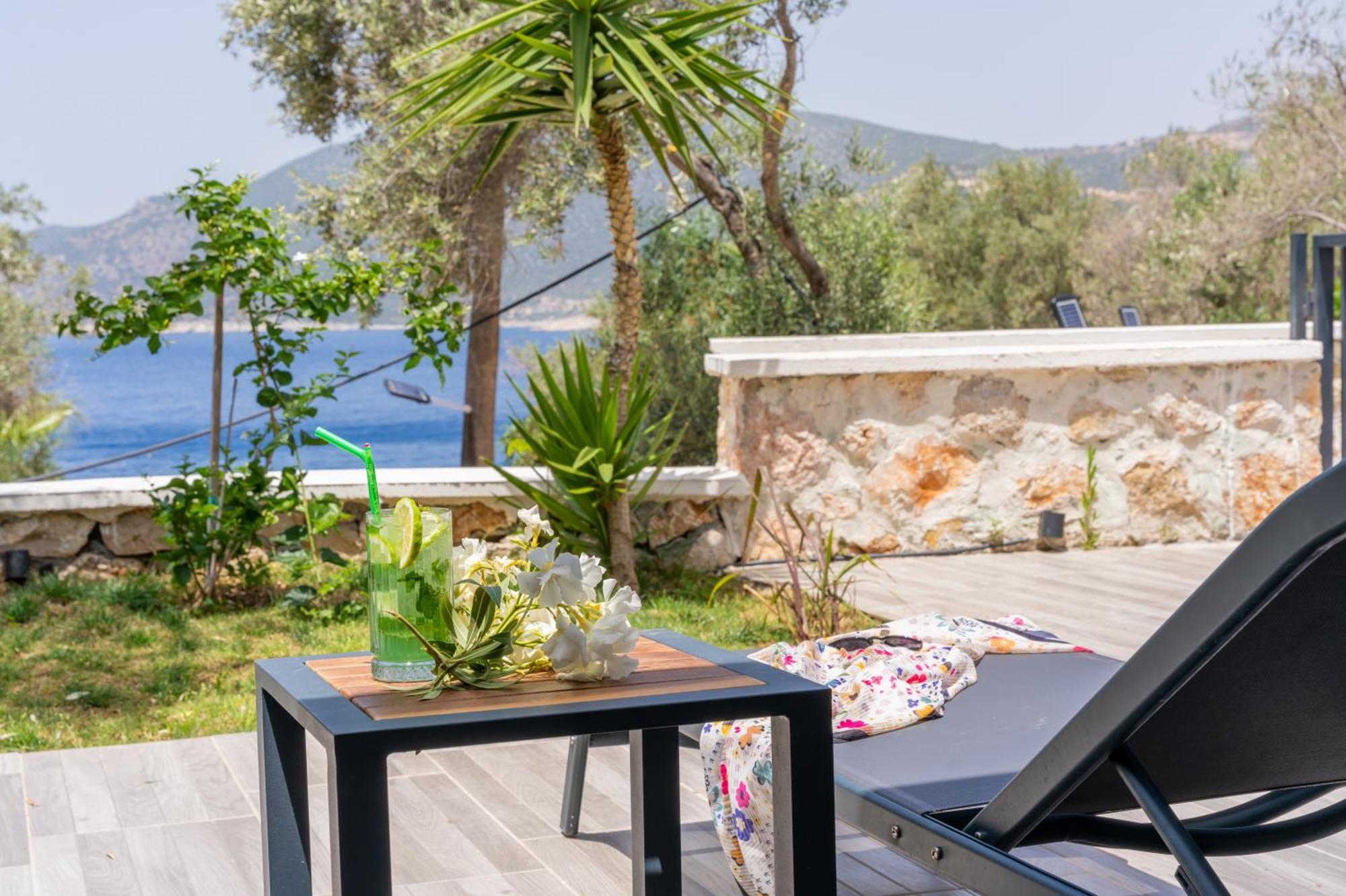 קס Kalkan Beach Park Hotel מראה חיצוני תמונה
