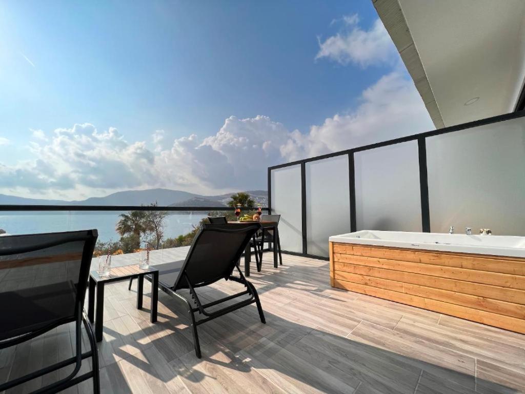 קס Kalkan Beach Park Hotel מראה חיצוני תמונה