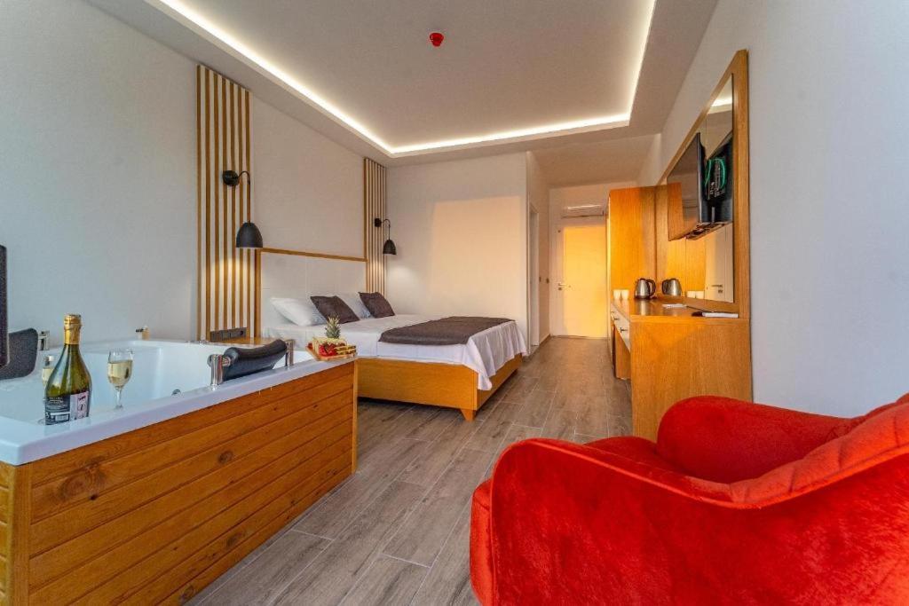 קס Kalkan Beach Park Hotel מראה חיצוני תמונה